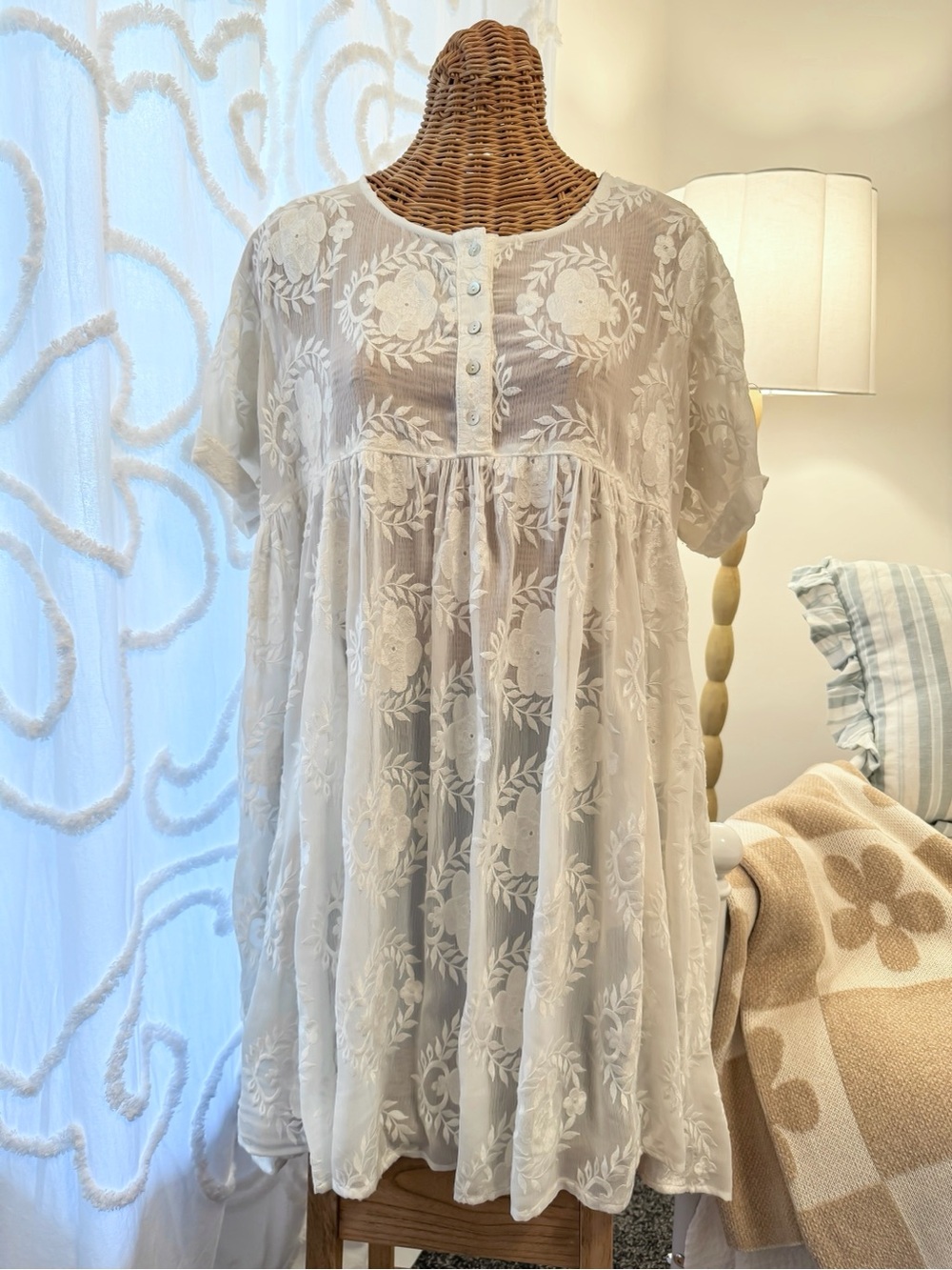 Ancona Lace Dress from Anthropologie by Eri + Ali